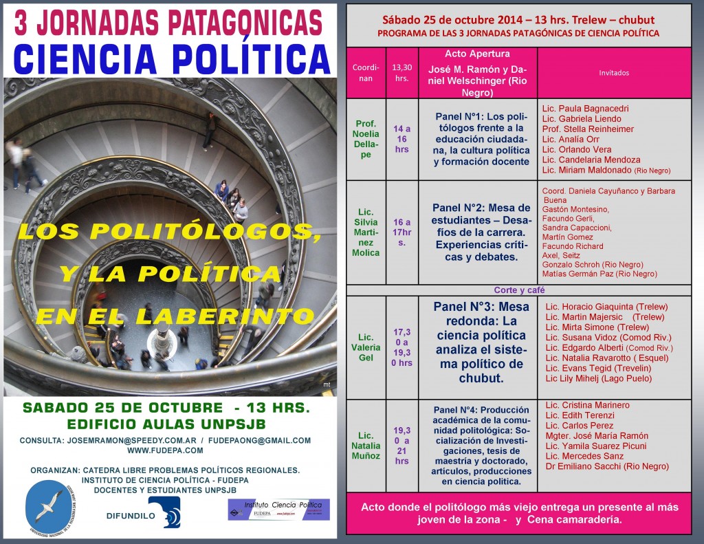 2014 - 3 jornadas ciencia politica